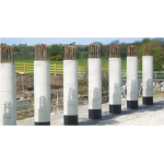 Опалубка многоразового использования с АБС-пластика для колонн круглая h= 3 м. Ø 25 см. Geoplast Опалубка многоразового использования с АБС-пластика для колонн круглая h= 3 м. Ø 25 см. Geoplast